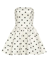 Litlookz Studio Polka Dot Preppy Mini Dress, view 5