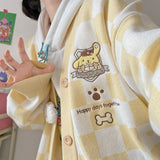 Litlookz Studio Pompurin Buttoned Yellow Cardigan, view 4