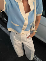 Litlookz Studio Preppy Cardigan, view 3