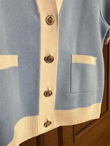 Litlookz Studio Preppy Cardigan, view 4