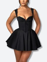 Litlookz Studio Princess Corset Mini Dress, view 3