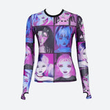 Litlookz Studio Punk Girls Mesh Top, view 3