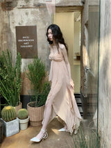 Litlookz Studio Pure Backless Chiffon Midi Dress, view 6