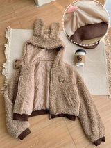 Litlookz Studio Rabbit Hood Teddy Two Piece Set, view 6