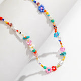 Litlookz Studio Rainbow Beaded Necklace, view 4