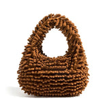 Litlookz Studio Rainbow Plush Handbag, view 5
