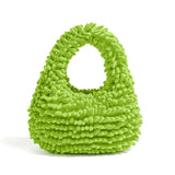 Litlookz Studio Rainbow Plush Handbag, view 6