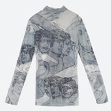 Litlookz Studio Renaissance Heads Mesh Top, view 6