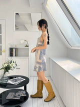 Litlookz Studio Renaissance Open Back Mini Dress, view 4