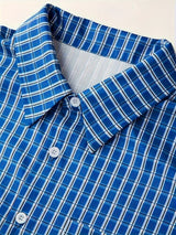 Litlookz Studio Retro Plaid Shirt, view 5