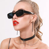 Litlookz Studio Retro Rectangle Sunglasses, view 2