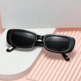 Litlookz Studio Retro Rectangle Sunglasses, view 3