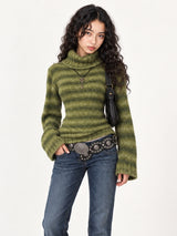 Litlookz Studio Retro Stripe Knit Sweater, view 3