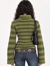 Litlookz Studio Retro Stripe Knit Sweater, view 4