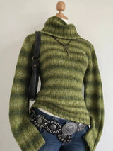 Litlookz Studio Retro Stripe Knit Sweater, view 5