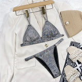 Litlookz Studio Rhinestone Bikini Set, view 5