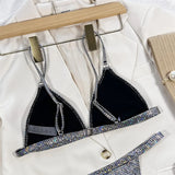 Litlookz Studio Rhinestone Bikini Set, view 6