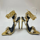 Litlookz Studio Rhinestone High Heels, view 5