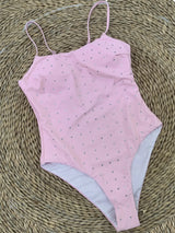 Litlookz Studio Rhinestone One Piece Swimsuit, view 5
