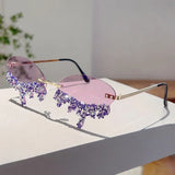 Litlookz Studio Rhinestone Sunglasses, view 2