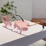 Litlookz Studio Rhinestone Sunglasses, view 4