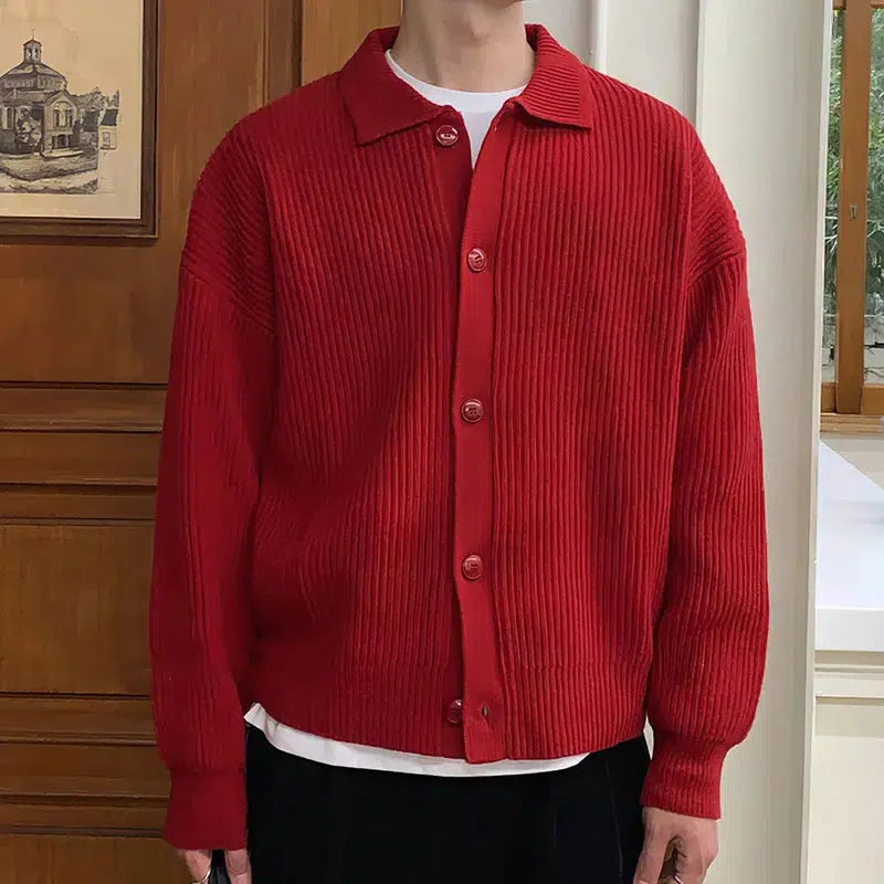 Litlookz Studio Ribbed Cardigan