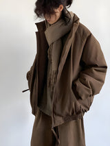Litlookz Studio Ribbed High Neck Jacket, view 2