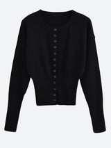 Litlookz Studio Ribbed Slim Fit Cardigan, view 6