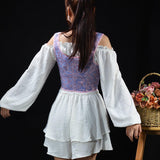 Litlookz Studio Ribbon Detailed Corset Top, view 6