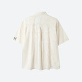 Litlookz Studio Rose Embroidery Tie Shirt, view 2