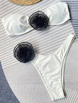 Litlookz Studio Rosette Bikini Set, view 6