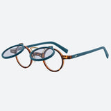 Litlookz Studio Round Flip-Up Sunglasses, view 2