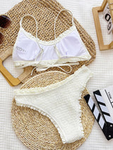 Litlookz Studio Ruched Bikini Set, view 5