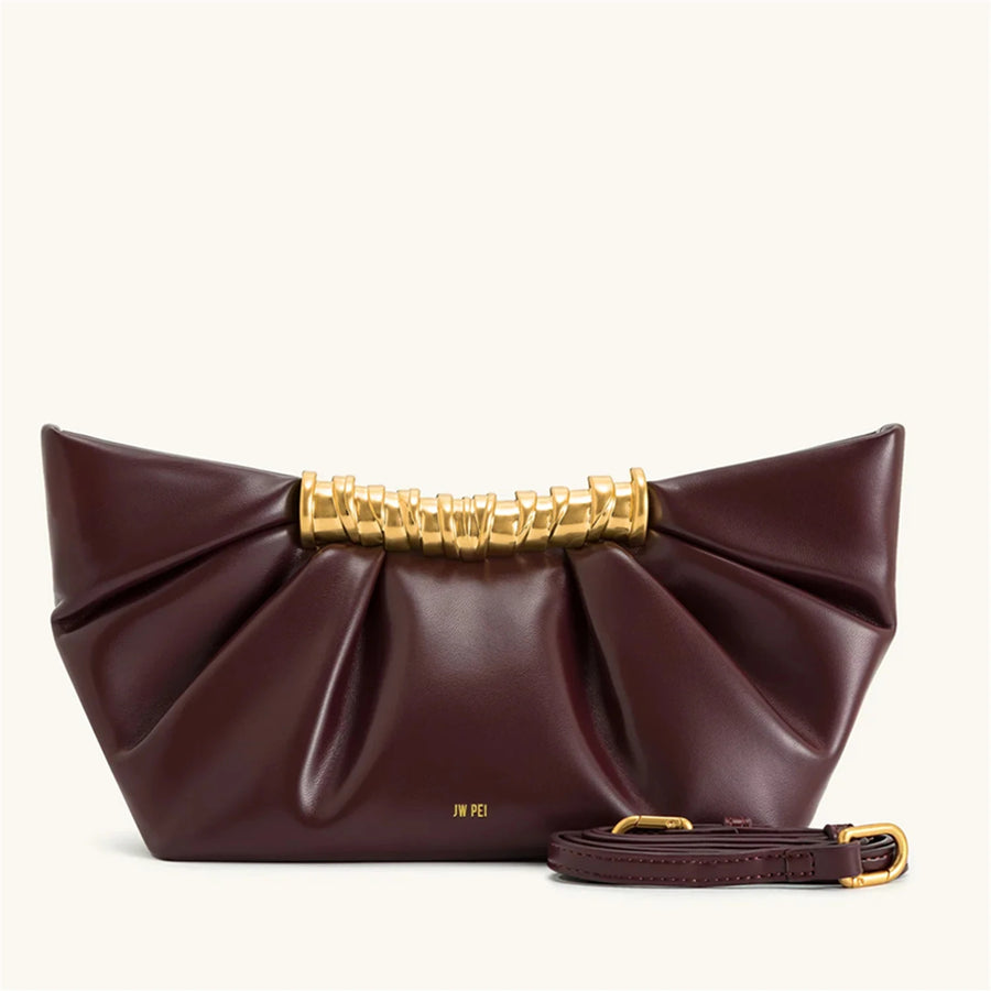 Litlookz Studio Ruched Clutch Bag