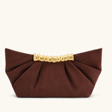 Litlookz Studio Ruched Clutch Bag, view 6