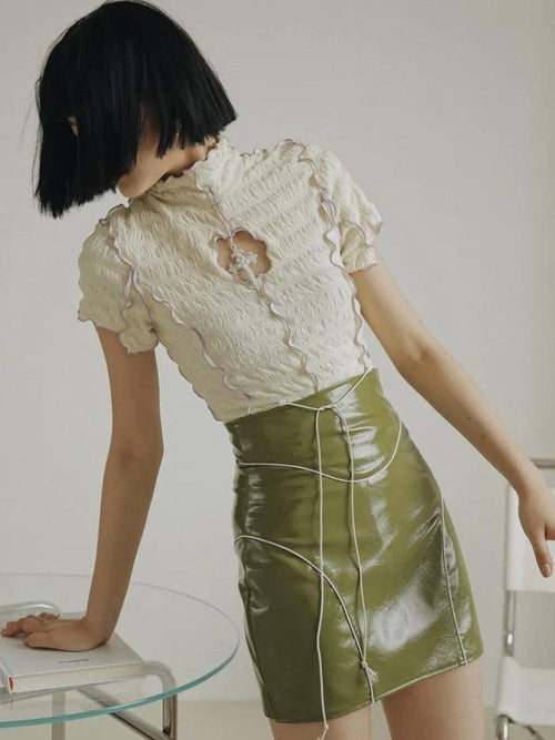 Litlookz Studio Ruched Top