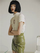 Litlookz Studio Ruched Top, view 4