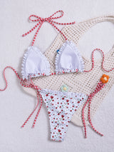 Litlookz Studio Ruffle Trim Bikini Set, view 4