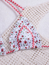 Litlookz Studio Ruffle Trim Bikini Set, view 5