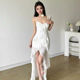 Litlookz Studio Ruffled Mullet Mini Dress, view 3