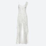 Litlookz Studio Ruffled Mullet Mini Dress, view 5