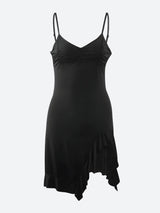Litlookz Studio Ruffled Slit Bodycon Mini Dress, view 4