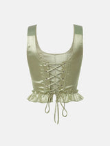 Litlookz Studio Sage Green Top, view 6