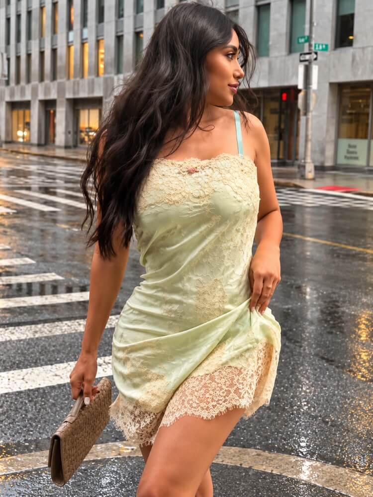 Litlookz Studio Satin Cami Mini Dress