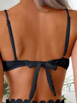 Litlookz Studio Scallop Trim Bikini Set, view 4
