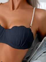 Litlookz Studio Scallop Trim Bikini Set, view 6