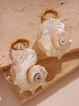 Litlookz Studio Seashell Earrings, view 2