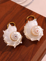 Litlookz Studio Seashell Earrings, view 3