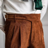 Litlookz Studio Self-Belt Corduroy Pants, view 3