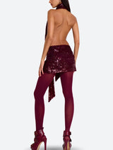 Litlookz Studio Sequined Backless Mini Dress, view 4